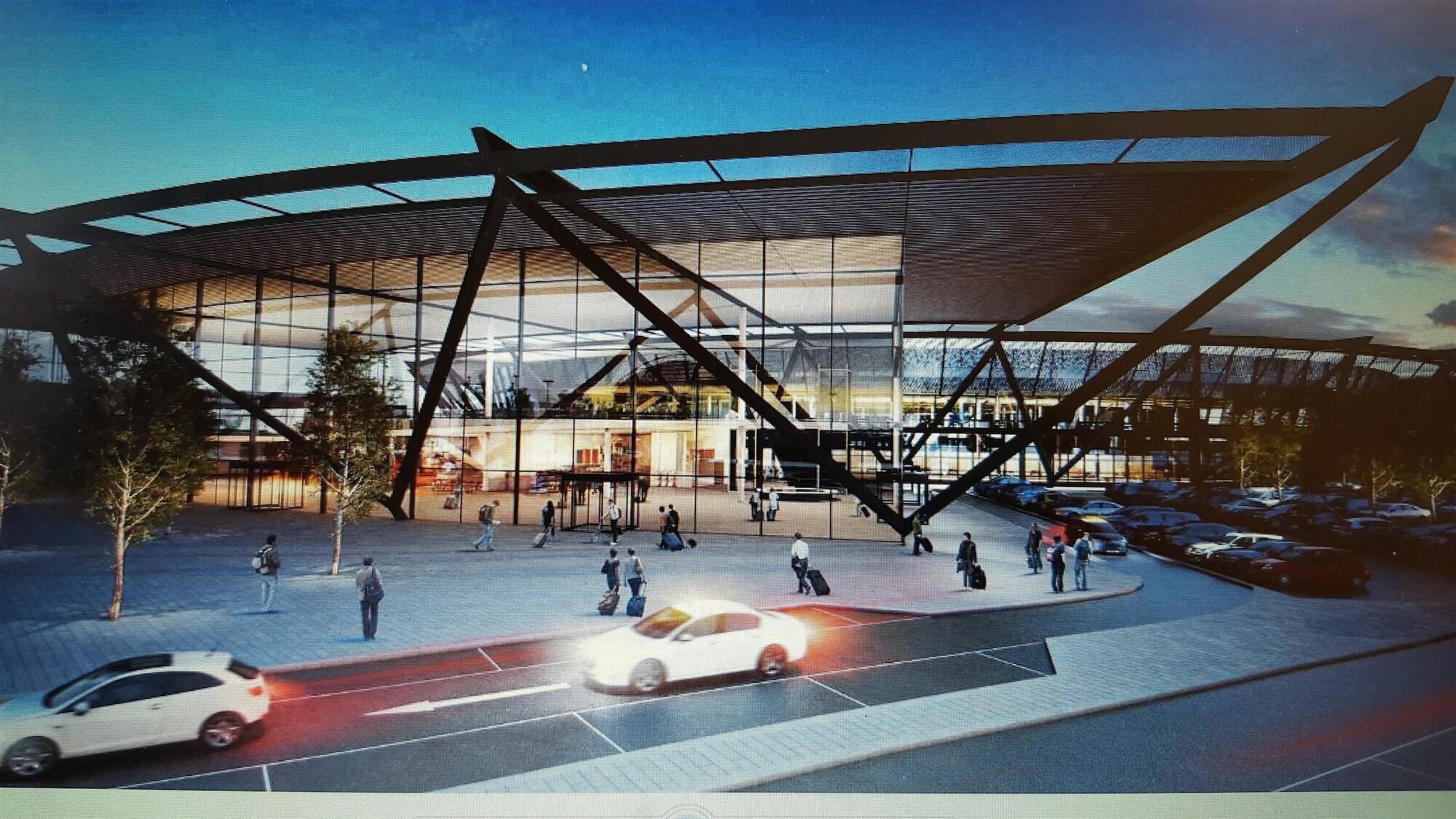Premiere Classe Lyon Est Aeroport Saint Exupery Esterno foto